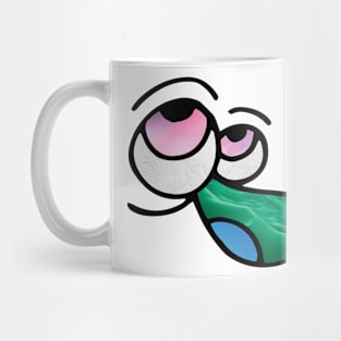 Cartoony Face Mug